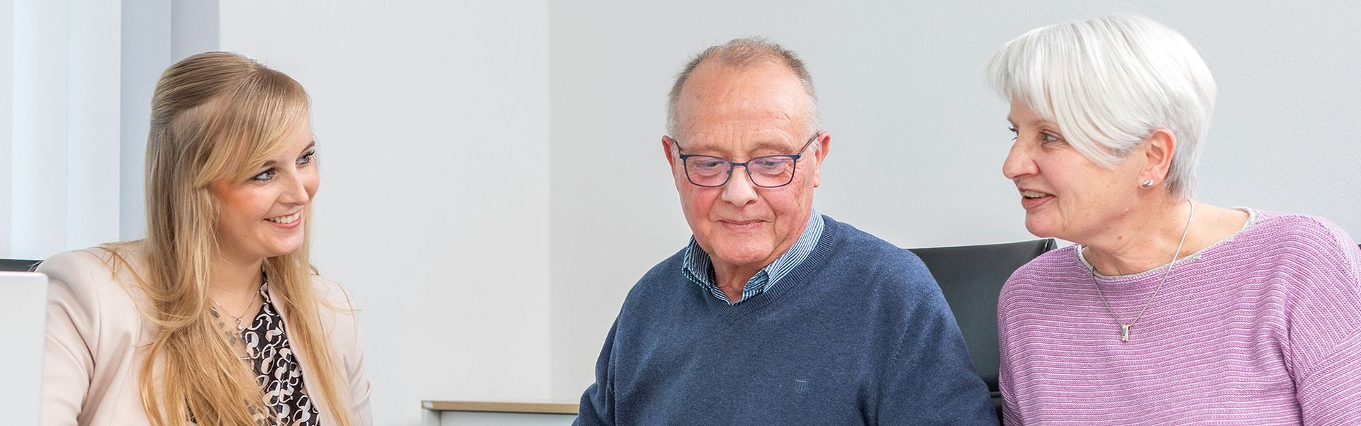 Informatives und freundliches Beratungsgespräch